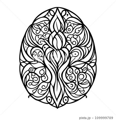 batik pattern ornament design black element illustration batik pattern ornament design black element illustration 109999789