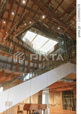 富山 TOYAMAキラリ(富山市ガラス美術館)の吹抜け天井 富山 TOYAMAキラリ(富山市ガラス美術館)の吹抜け天井 110000270