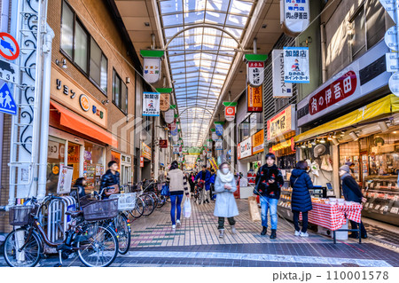 品川区東中延の都市風景 荏原中延駅 品川区東中延の都市風景 荏原中延駅 110001578