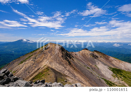 【夏の乗鞍岳】大日岳と屛風岳_01 110001651