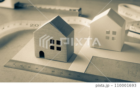 一戸建てと計測　建蔽率　計測　変形地　旗竿地 110001693