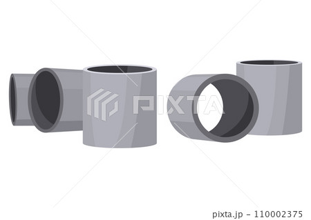 Building material. Concrete rings. Cartoon supplies for buildings works. Construction concept. Illustration can be used for construction sites or illustrate renovation works Building material. Concrete rings. Cartoon supplies for buildings works. Construction concept. Illustration can be used for construction sites or illustrate renovation works 110002375