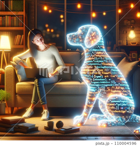 デジタル犬との暮らし デジタル犬との暮らし 110004596