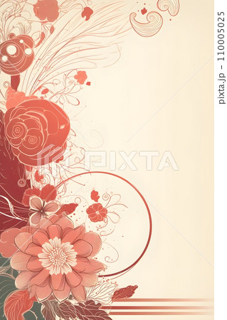 Colorful simple decoration illustration for party, birthday, baby shower, bridal shower, graduation, business event, grand opening, anniversary, holiday invitation draft and greetings card template. 110005025