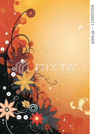 Colorful simple decoration illustration for party, birthday, baby shower, bridal shower, graduation, business event, grand opening, anniversary, holiday invitation draft and greetings card template. 110005056