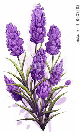 Blooming lavender bouquet 110005583