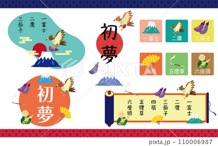 一富士二鷹三茄子の初夢セット 110006987