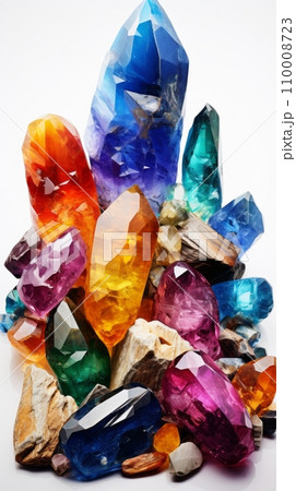 Colored gemstones minerals 110008723