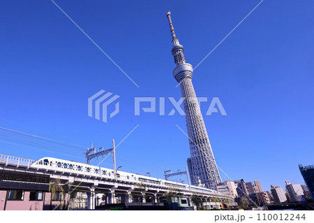東京スカイツリーとスペーシアX 東京スカイツリーとスペーシアX 110012244