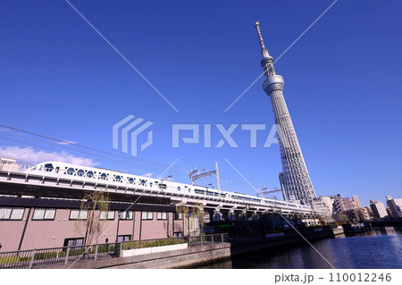 東京スカイツリーとスペーシアX 東京スカイツリーとスペーシアX 110012246