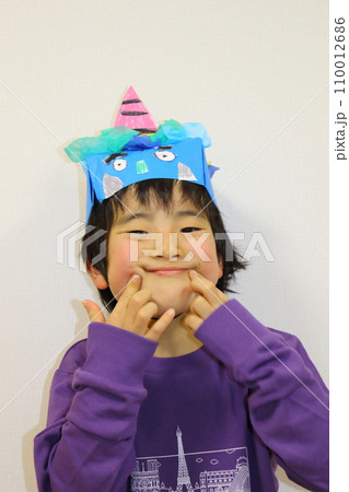 子ども　節分　イメージ 110012686