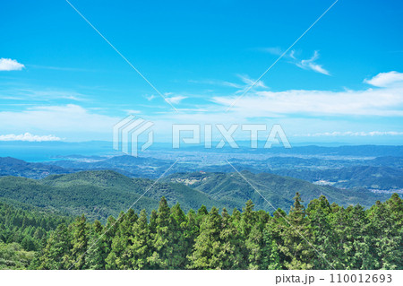 【生石高原からの風景】 和歌山県海草郡紀美野町中田 【生石高原からの風景】 和歌山県海草郡紀美野町中田 110012693