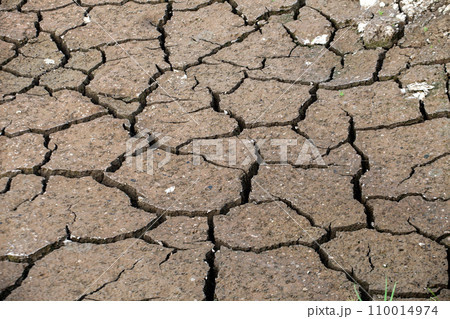 Dry cracked earth background, Global warming, climate change concept. Dry cracked earth background, Global warming, climate change concept. 110014974