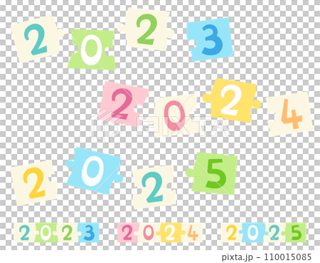 Puzzle style Western calendar material (2023/2024/2025) Part 1 Puzzle style Western calendar material (2023/2024/2025) Part 1 110015085