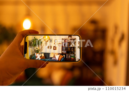 屋内　女性ポートレート撮影 110015234