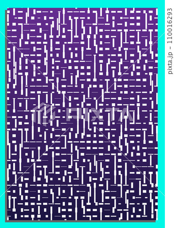 Vertical purple Gradient abstract background with microcircuit tracks, cover, title page of presentation, report, album in A4 format. Template layout for design of printed products. Vector banner 110016293