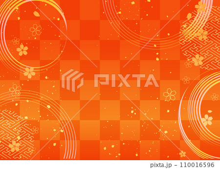 めでたい背景イメージ。新春の背景イメージ 110016596