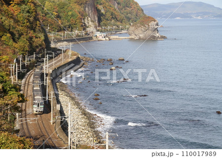 函館本線張碓海岸 110017989
