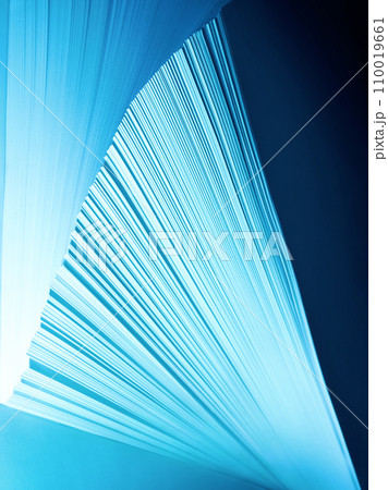 Abstract background from white sheets of paper 110019661