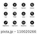 Zodiac signs, vector. 110020266