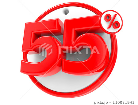 3d Render Blue Percentage Number 40 3d Render Blue Percentage Number 40 110021943