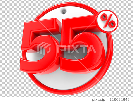 3d Render Blue Percentage Number 40 3d Render Blue Percentage Number 40 110021943