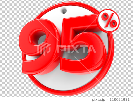 3d Render Blue Percentage Number 40 3d Render Blue Percentage Number 40 110021951