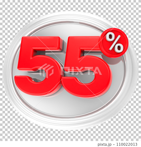 3d Render Percentage Number 3d Render Percentage Number 110022013