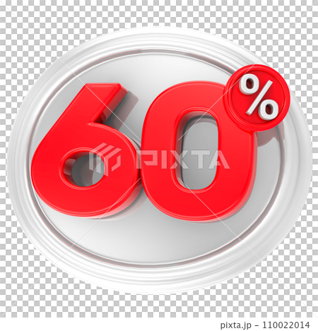 3d Render Percentage Number 3d Render Percentage Number 110022014
