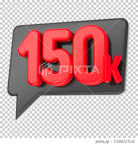 Label 100 3D Rendering 110022518