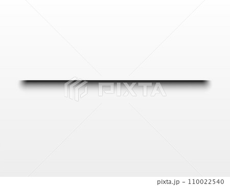 Shadow effect. Realistic blurred edges shadow of isolated template. Rectangular val drop shadow for any vector objects 110022540
