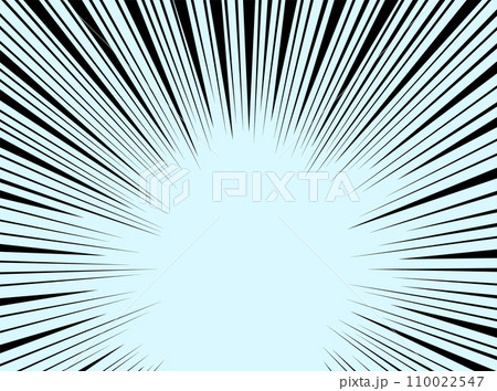 Comic book speed lines set, explosion effect. Abstract radial zoom speed light, motion background. Mega speed frame. Vector illustration on white background Comic book speed lines set, explosion effect. Abstract radial zoom speed light, motion background. Mega speed frame. Vector illustration on white background 110022547