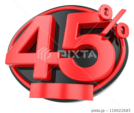 red sale word on white background 110022685