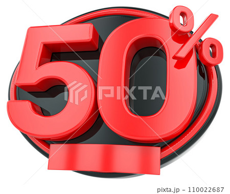 red sale word on white background 110022687