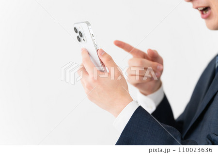 ビジネススーツを着ている若い男性 ビジネスイメージ ビジネススーツを着ている若い男性 ビジネスイメージ 110023636
