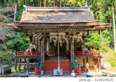 滋賀県大津市坂本の日吉大社　摂社　白山姫神社　本殿（重要文化財） 110024628