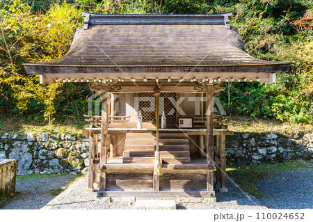 滋賀県大津市坂本の日吉大社　摂社　新物忌神社 110024652