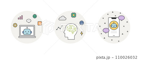 人工知能・AI・ロボット・アンドロイド 110026032