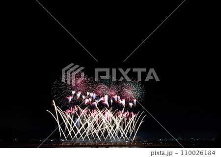 2023年八代全国花火競技大会打ち上る花火 2023年八代全国花火競技大会打ち上る花火 110026184