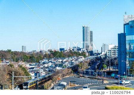東京都 西国分寺駅前風景 東京都 西国分寺駅前風景 110026794