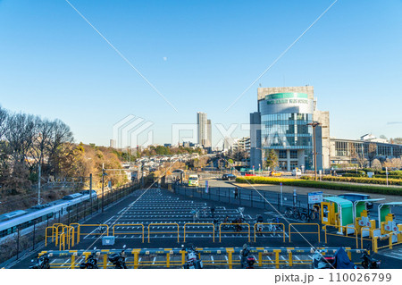 東京都 西国分寺駅前風景 東京都 西国分寺駅前風景 110026799