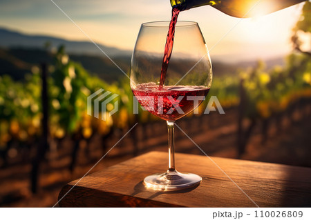 ワイナリーでの試飲体験02 110026809