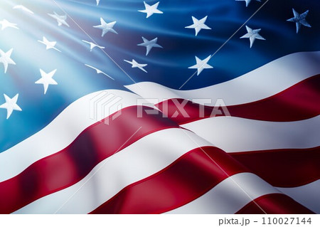 USA星条旗のイメージ01 110027144