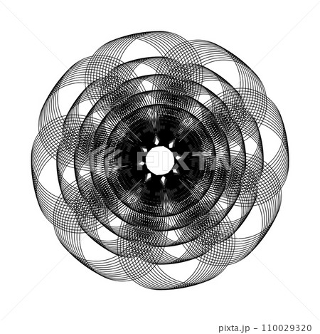 Abstract geometric spirograph background Abstract geometric spirograph background 110029320