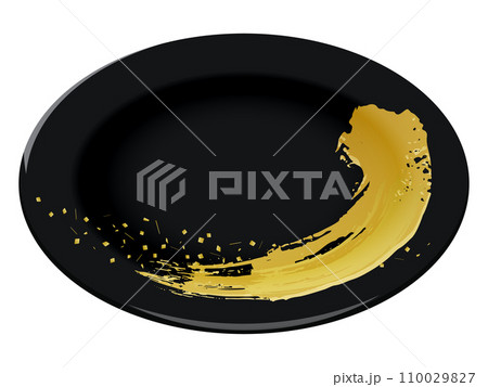 寿司の皿のイラスト素材 110029827