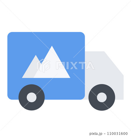 design vector image icons truck 110031600