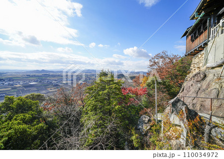 太郎坊宮（太郎坊・阿賀神社）展望台からの眺望 110034972