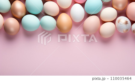 AI art colorful egg background カラフルな卵の背景 AI art colorful egg background カラフルな卵の背景 110035464