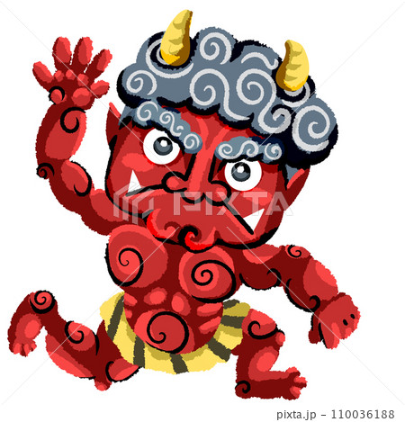 可愛い鬼さんのイラスト素材 [110036188] - PIXTA