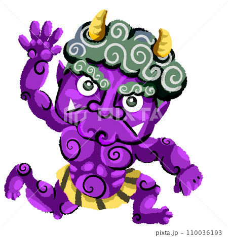 可愛い鬼さんのイラスト素材 [110036193] - PIXTA